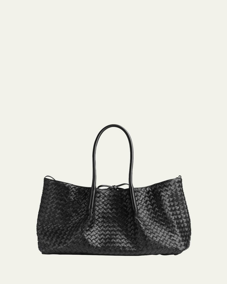 Reversible Suede & Leather Tote Bag
